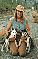 Isa Boucher with Yolanda and Yobo photo